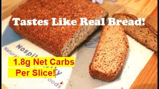 The Best Bread I've Ever Tasted!  Low Carb  Diabetes Friendly  Gluten Free  Bread Recipe