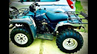 2000 Suzuki QuadMaster 500 00’LT500 AF in Hunter Green First Ride After Re-Build in Orlando FL. test