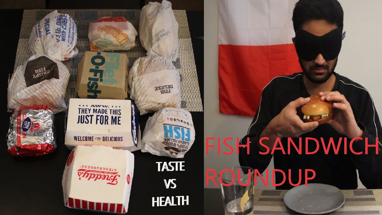 Brown Guy Does Life - Fish Sandwich Roundup - Taste vs Health