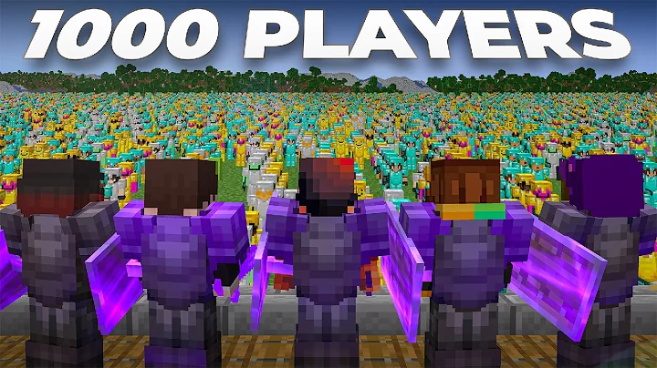 10 Pros vs 1000 Players