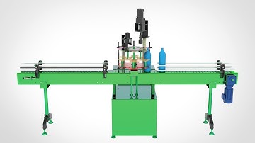 「DESIGN 263」 Capping machine animation - Solidworks tutorial