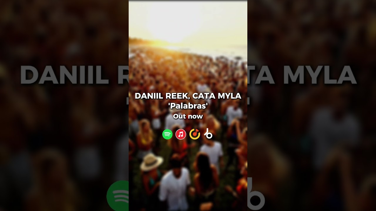 Daniil Reek, Cata Myla - Palabras is out now! Follow us on all music platforms❤️ #electronicmusic auf YouTube ansehen Daniil Reek, Cata Myla - Palabras is out now! Follow us on all music platforms❤️ #electronicmusic auf YouTube ansehen