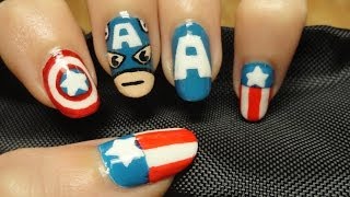 nails america captain 4th july
