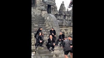 View Candi Prambanan, Cuplikan Video Klip DEWA 19 Lagu Dua Sejoli Versi VIRZHA 🌹🌹