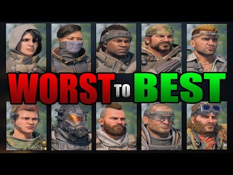 Black Ops 4: Ranking All Specialists Characters From WORST to BEST