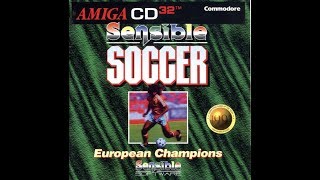 Amiga CD32 - Sensible Soccer - Rep of Ireland vs Russia -  (with scanlines)