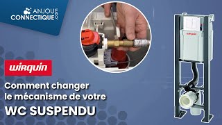 Chaud233-Le remplacement du mécanisme de la chasse d'eau du