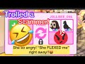 I SCAMMED a SCAMMER?! (Adopt Me Roblox)