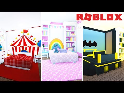 3 Themed Kids Bedroom Ideas For Bloxburg Welcome To Bloxburg Youtube - teenage room roblox bedroom decor