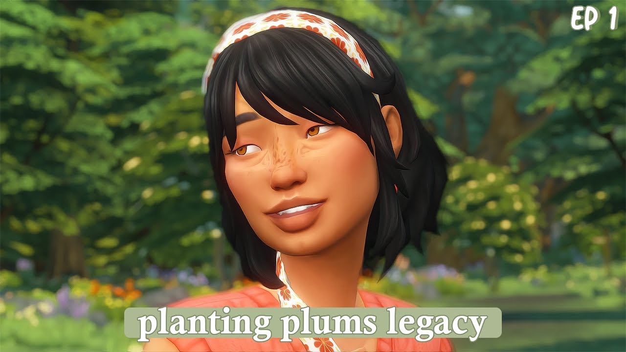 A legacy filled with cosy, story-driven & wholesome gameplay 🌱 The Sims 4 Planting Plums Legacy