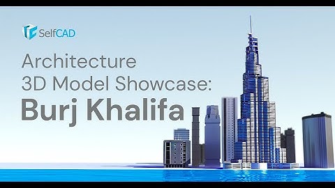Hard Surface Modeling  | Burj Khalifa Architectural Design Full Video