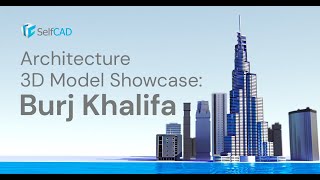 Hard Surface Modeling  | Burj Khalifa Architectural Design Full Video screenshot 5