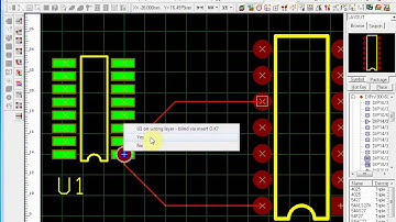 Auto blind Via insert in EDWinXP Layout Editor