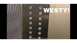 (NOW MODDED) Neat Vintage Westinghouse Traction Elevators - Inland Building - Indianapolis, IN