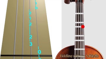 Ruidhle Mo Nighean Donn - Reel - Violin - Play Along Tab Tutorial