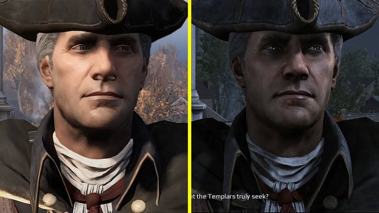 Afvist Macadam Metode Assassin's Creed 3 Remastered vs Original Early Graphics Comparison -  YouTube