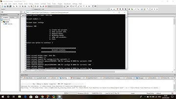 c++ banking system project