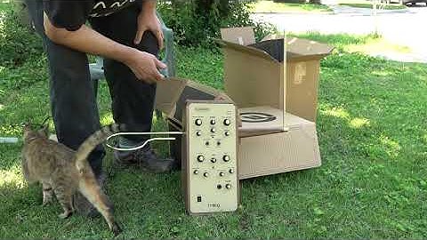 Unboxing Moog Claravox Centennial Theremin