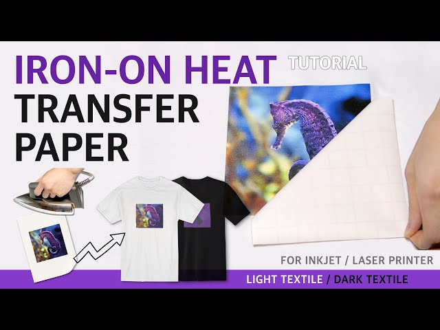 How To Use] Iron-on Heat Transfer Paper 
