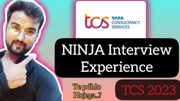 TCS NINJA Latest Interview Experience 🔥|| All questions discussed