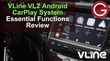 VLine VL2 Basic Functions Demo: Settings, Updates, Support, Apps, Shortcuts | CarPlay Android Auto