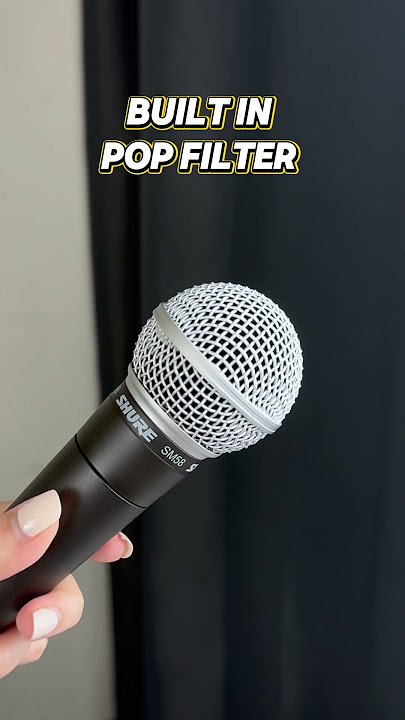 The legendary Shure SM58 - Perfect for vocals and live performance. 🎤 #shuresm58 #mic #soundcity