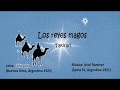 Los reyes magos. takirari. Partitura para acordeón.