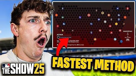 The FASTEST Way to Finish Conquest in MLB the Show 25