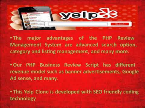 Yelp Clone Script | PHP Business Review Script