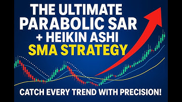 The Ultimate Parabolic SAR + Heikin Ashi + SMA Trading Strategy | Catch Every Trend with Precision!