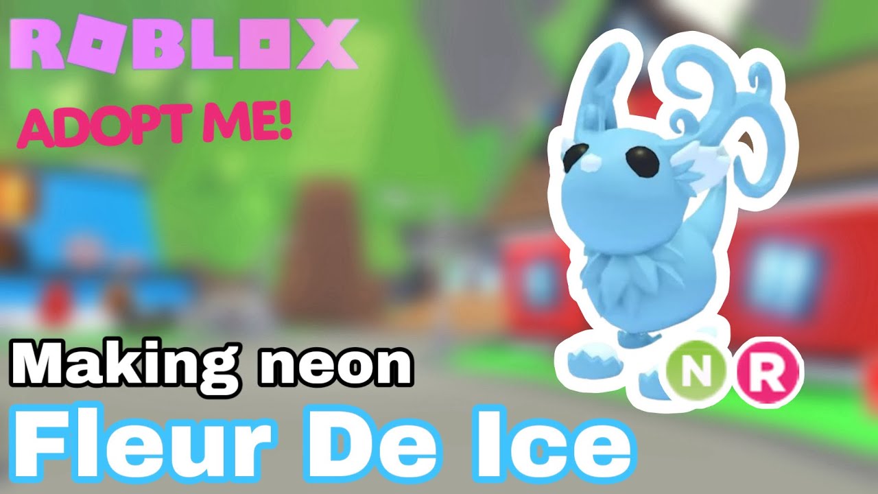 Making a neon Fleur De Ice 🧊