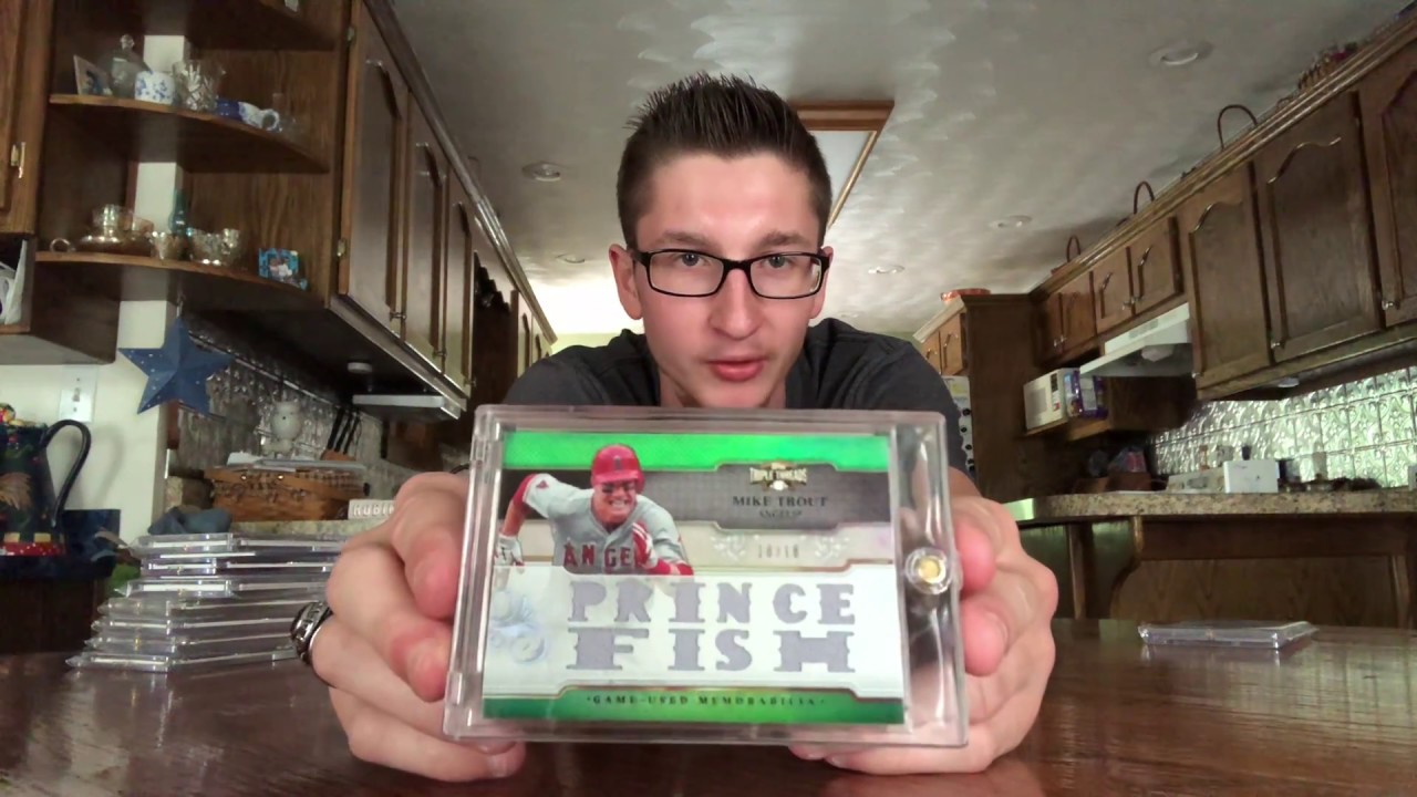 MIKE TROUT BASEBALL CARD PATCH COLLECTION!