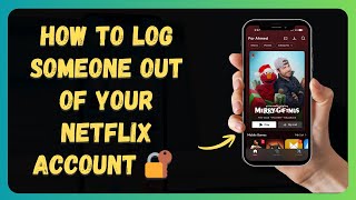 How to Log Someone Out of Your Netflix Account 🔐 | Remove Devices from Netflix | Step-by-Step