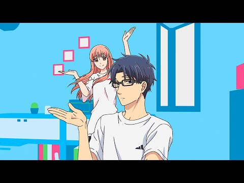 that one anime opening with cute hand movements | wotaku koi wa muzukashii op