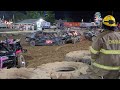 Demolition Derby | Semi-Stock Final Heat | Medina County Fair 2025 | Twisted Metal Chaos. #demoderby