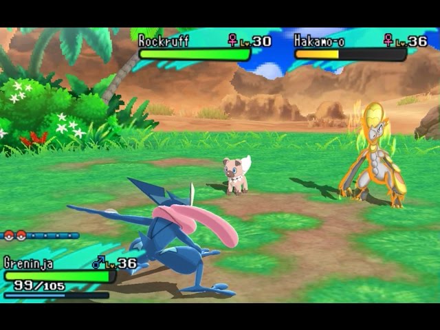 Pokémon Ultra Sun - 3DS Gameplay 4K 2160p (Citra) 