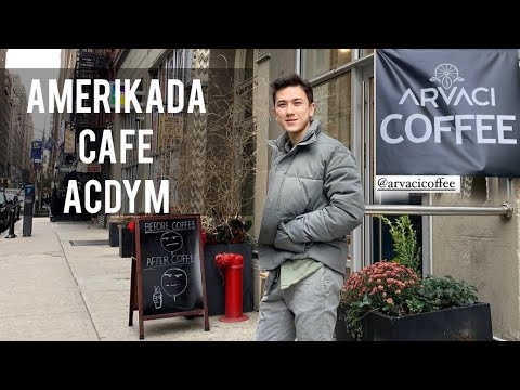 Amerikada cafe acdym #arslansblog #turkmen #turkmenistan