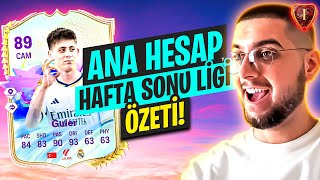 ARDA GÜLER İLE RANK 1! Ana Hesap Hafta Sonu Ligi Özetim | EA FC 24