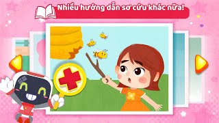 Hướng dẫn sơ cứu cùng gấu trúc kiki | Baby bus | Game for Kids screenshot 1
