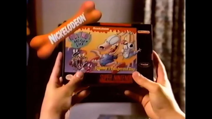 1994 Rocko's Modern Life Spunky's Dangerous Day SNES Commercial