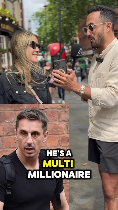 I asked the people of London what they think Gary Neville does for a