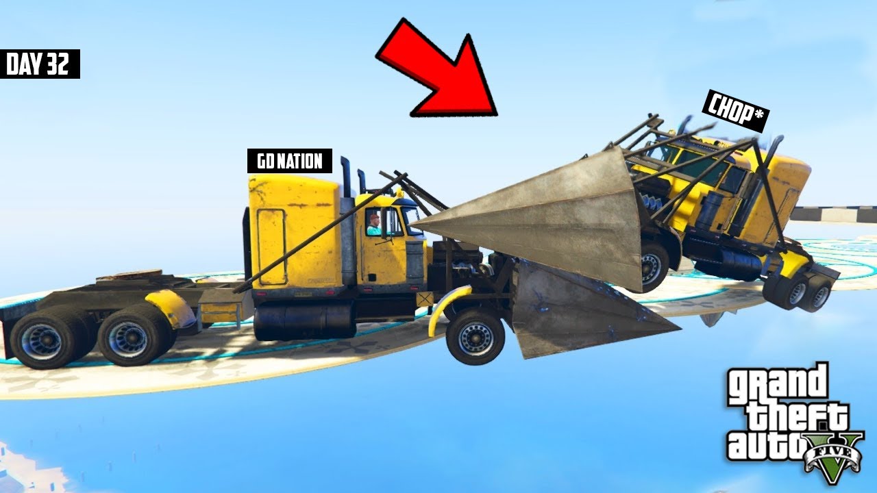 🚥GD NATION FACE TO FACE CHALLANGE WITH CHOP [DAY 32] GTA 5 ...