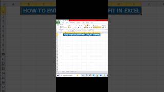 “1 Click me Column AutoFit 🤯 #shorts” #shorts #excel #exceltips #exceltricks #msexcel #computer