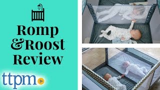 romp & roost luxe oversized playard