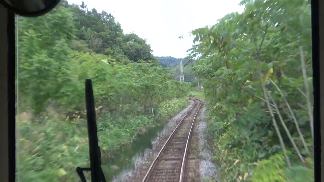 【4K前面展望】留萌本線　留萌→深川