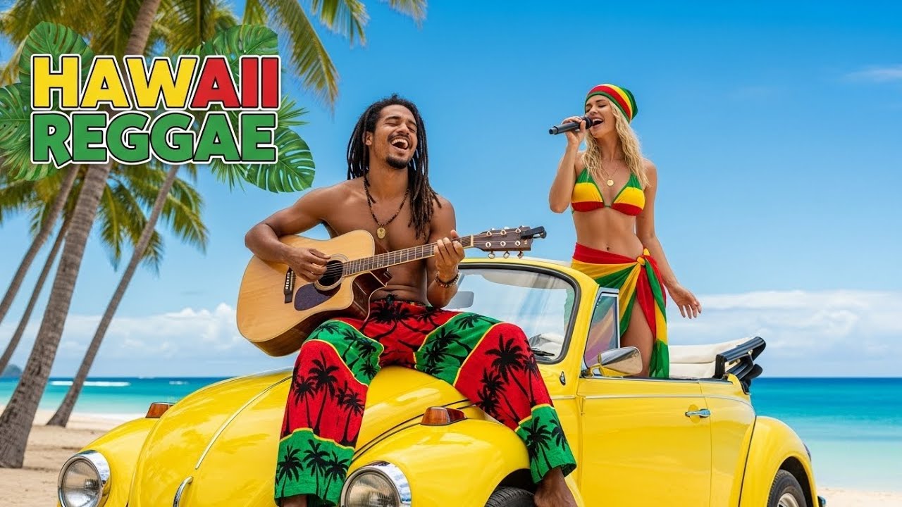 LIVE Aloha Reggae 🌊 Peaceful Hawaiian Music for Relax & Healing