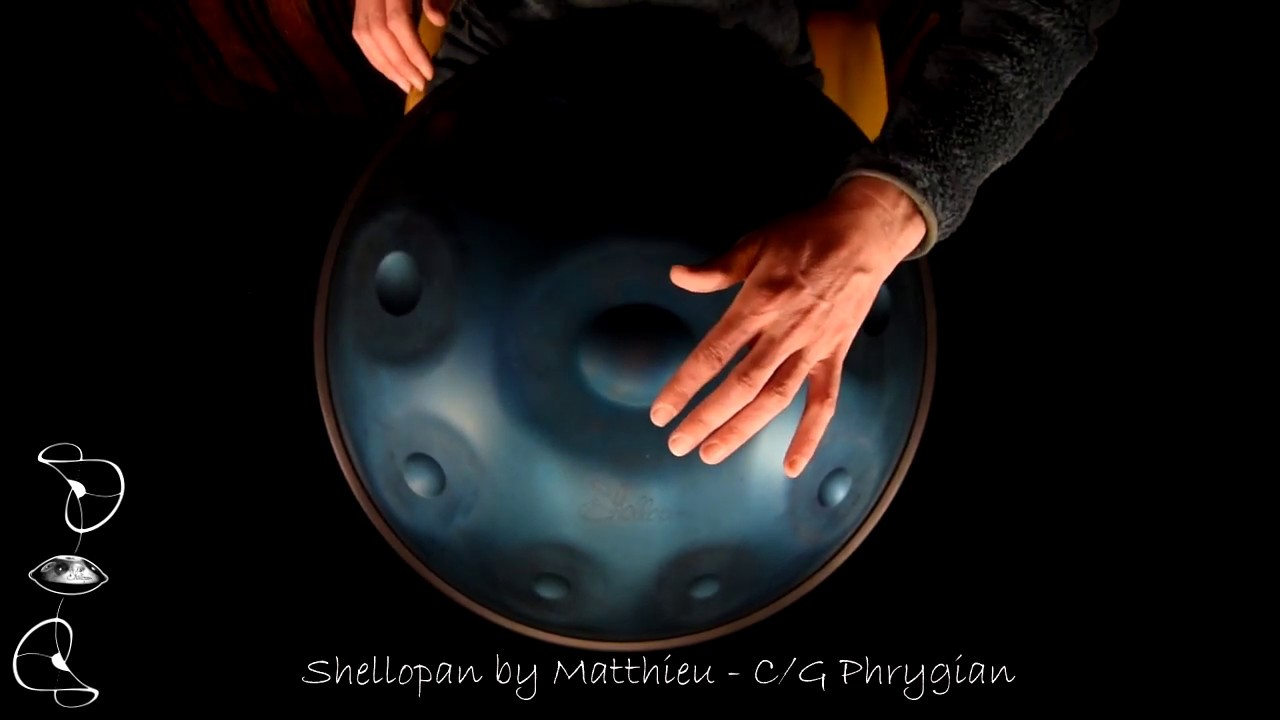 Handpan - C/G Phrygian (aka Kurd) - Shellopan by Matthieu