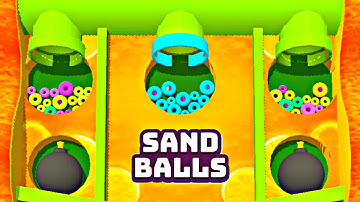 Sand Balls  All Levels Unlocked Gameplay Walkthrough (iOS,Android)