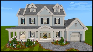 Minecraft: How to Build a Suburban House 7 | PART 5 (Interior 2/3)