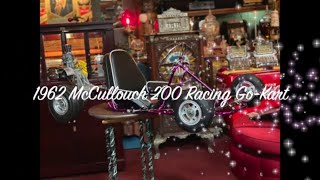 1962 McCullouch 200 Racing Go Kart FOR SALE $8,995